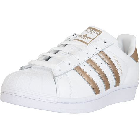 adidas superstar damen weiß gold 38|Adidas Originals Women's Superstar Shoes.